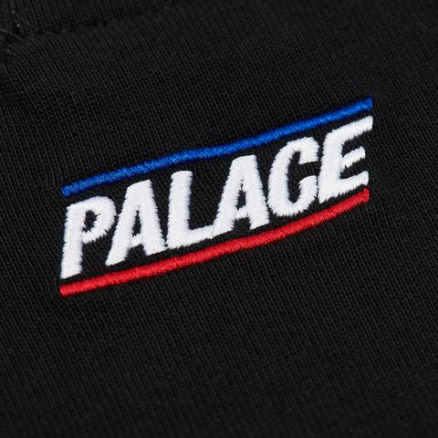 Palace WIDE RUGBY POLO BLACK - Colorway