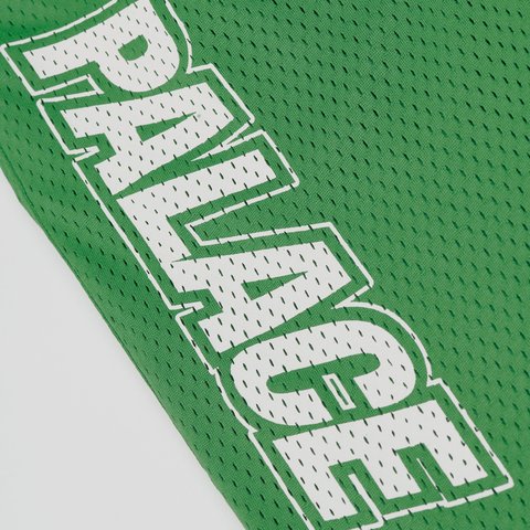 Palace MESH BORDER SHORT GREEN - Colorway