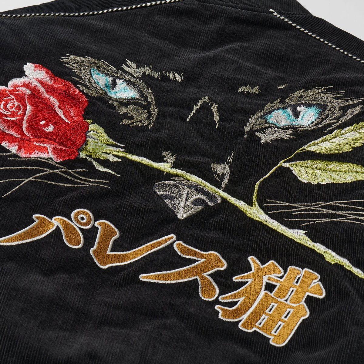 CAT EYE BOMBER JACKET BLACK - Summer 2024 - PalaceCommunity