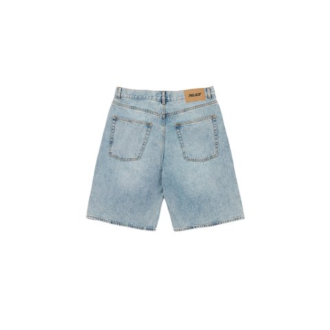 Palace JEAN SHORT LIGHT STONE WASH - Colorway