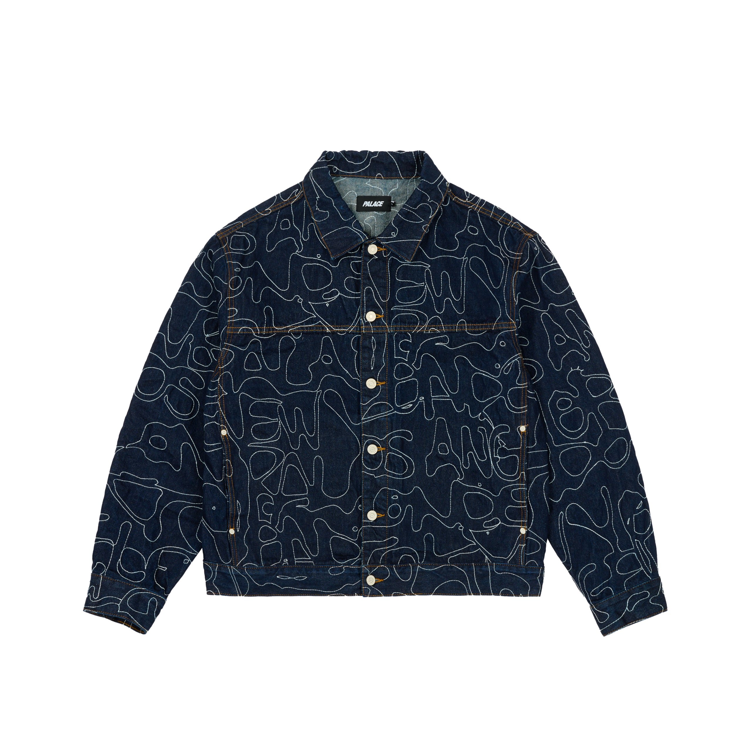 SPLAT DENIM JACKET INDIGO