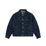 SPLAT DENIM JACKET INDIGO