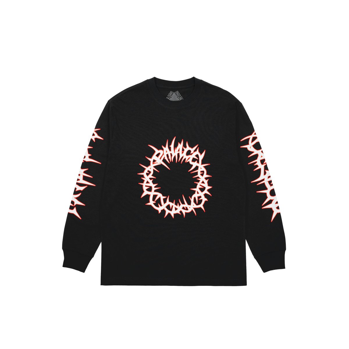 SPIKED LONGSLEEVE BLACK