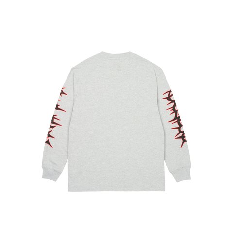 SPIKED LONGSLEEVE GREY MARL