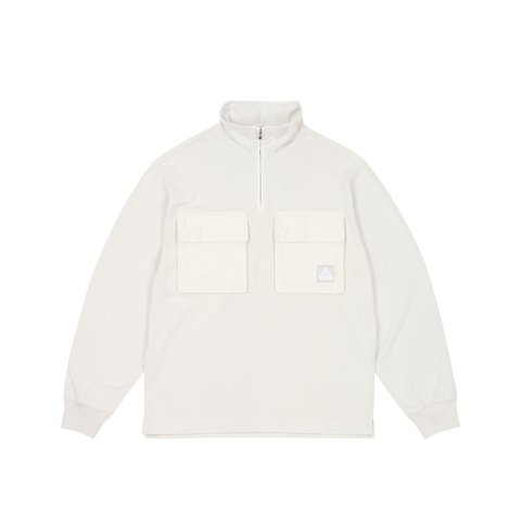 WASH OUT FUNNEL ARCTIC GREY