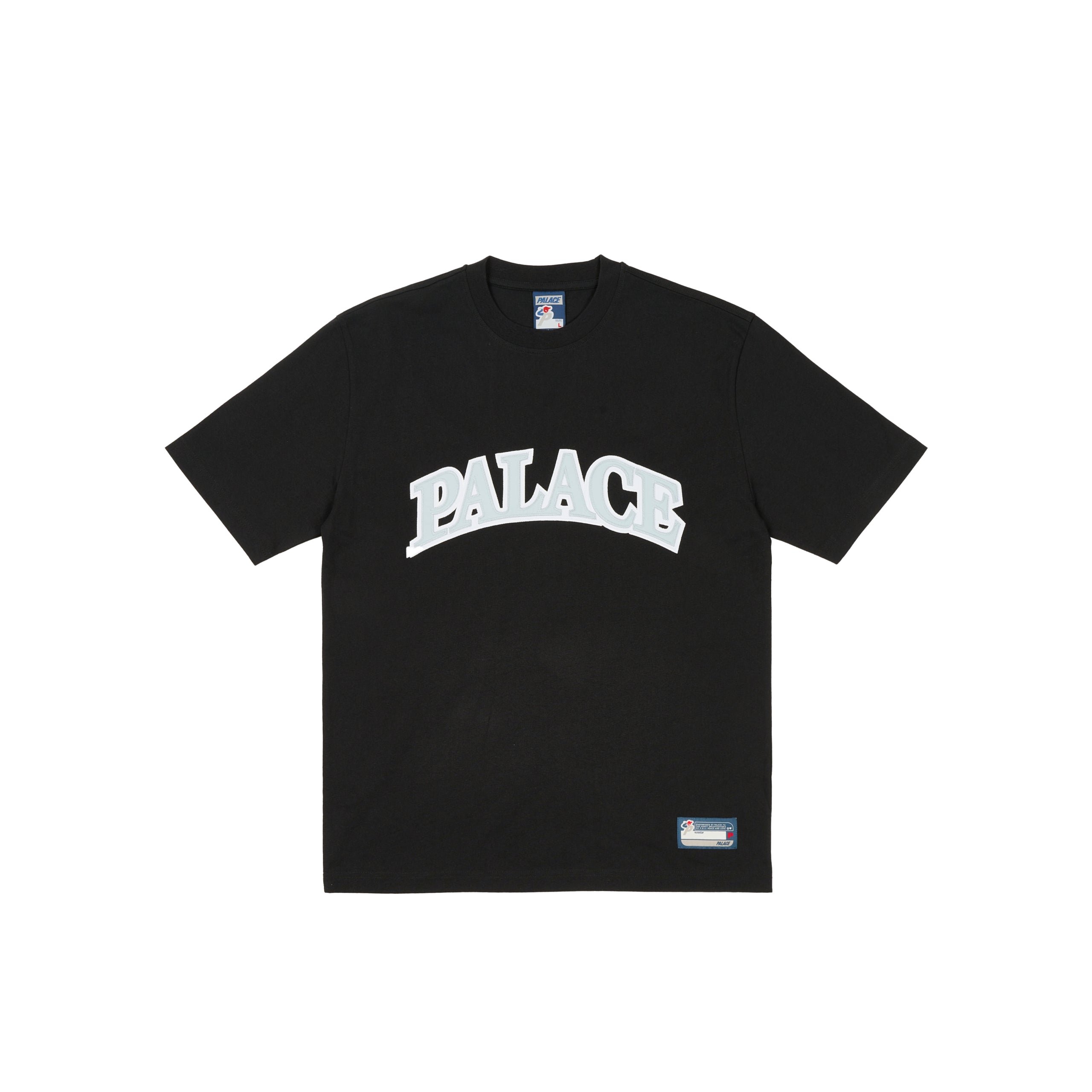 ARC APPLIQUE T-SHIRT BLACK