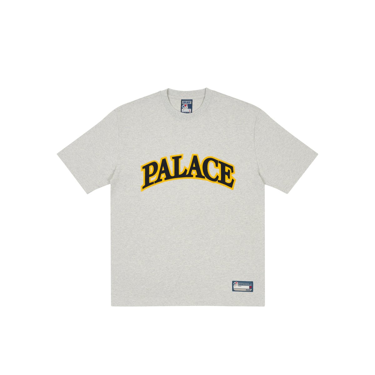 Palace ARC APPLIQUE T-SHIRT GREY MARL (Summer 2024) - €68.00