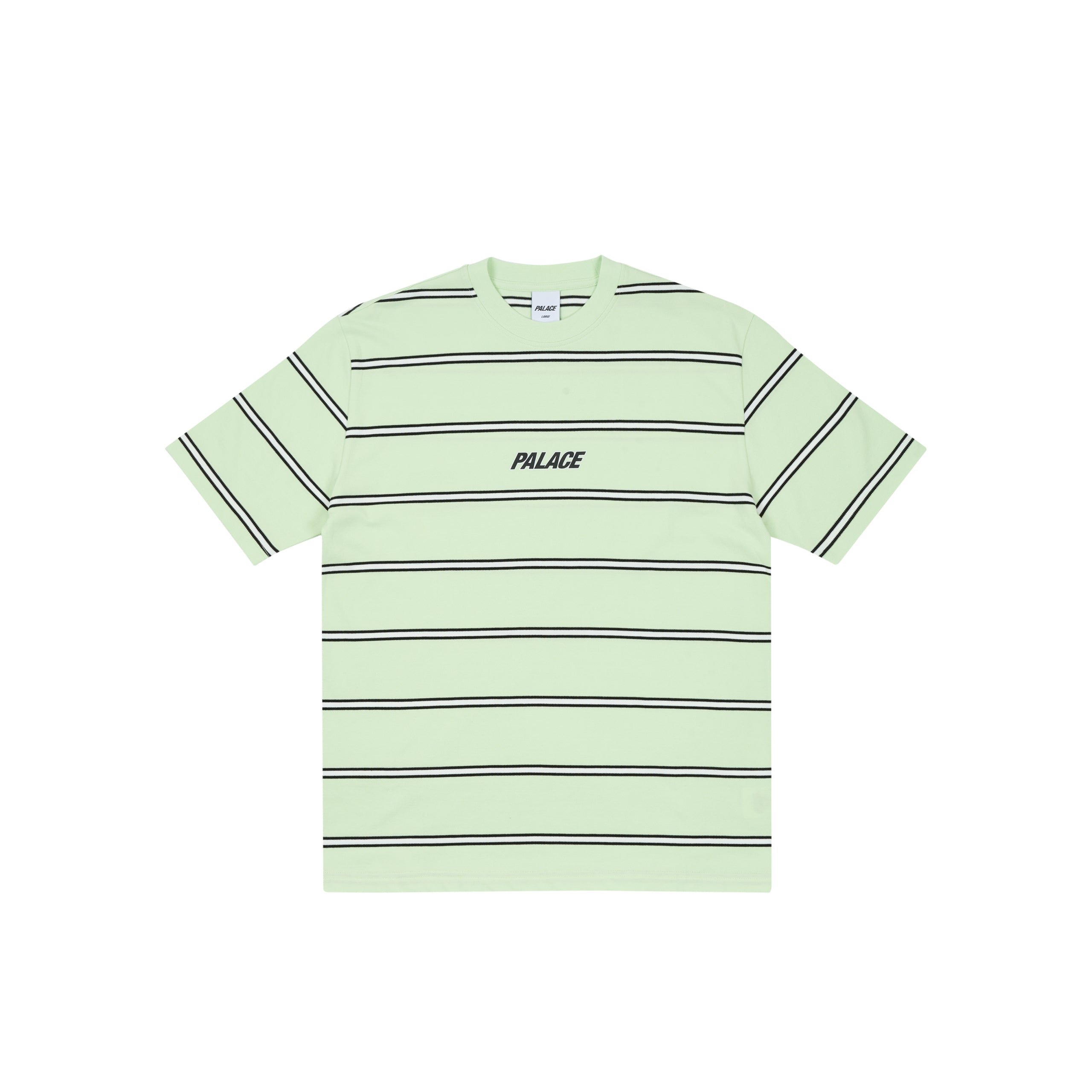 DUO STRIPE T-SHIRT LIME