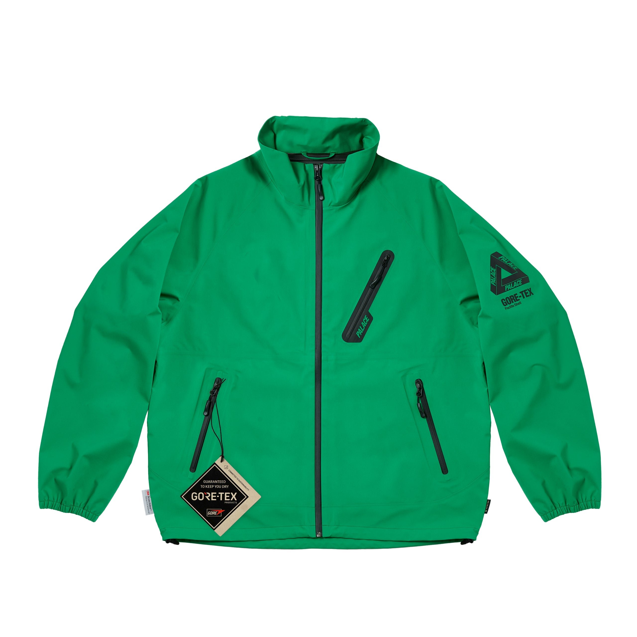 P*O様 PALACE PERTEX TRI NET JACKET green PERTEX QUANTUM PATCH