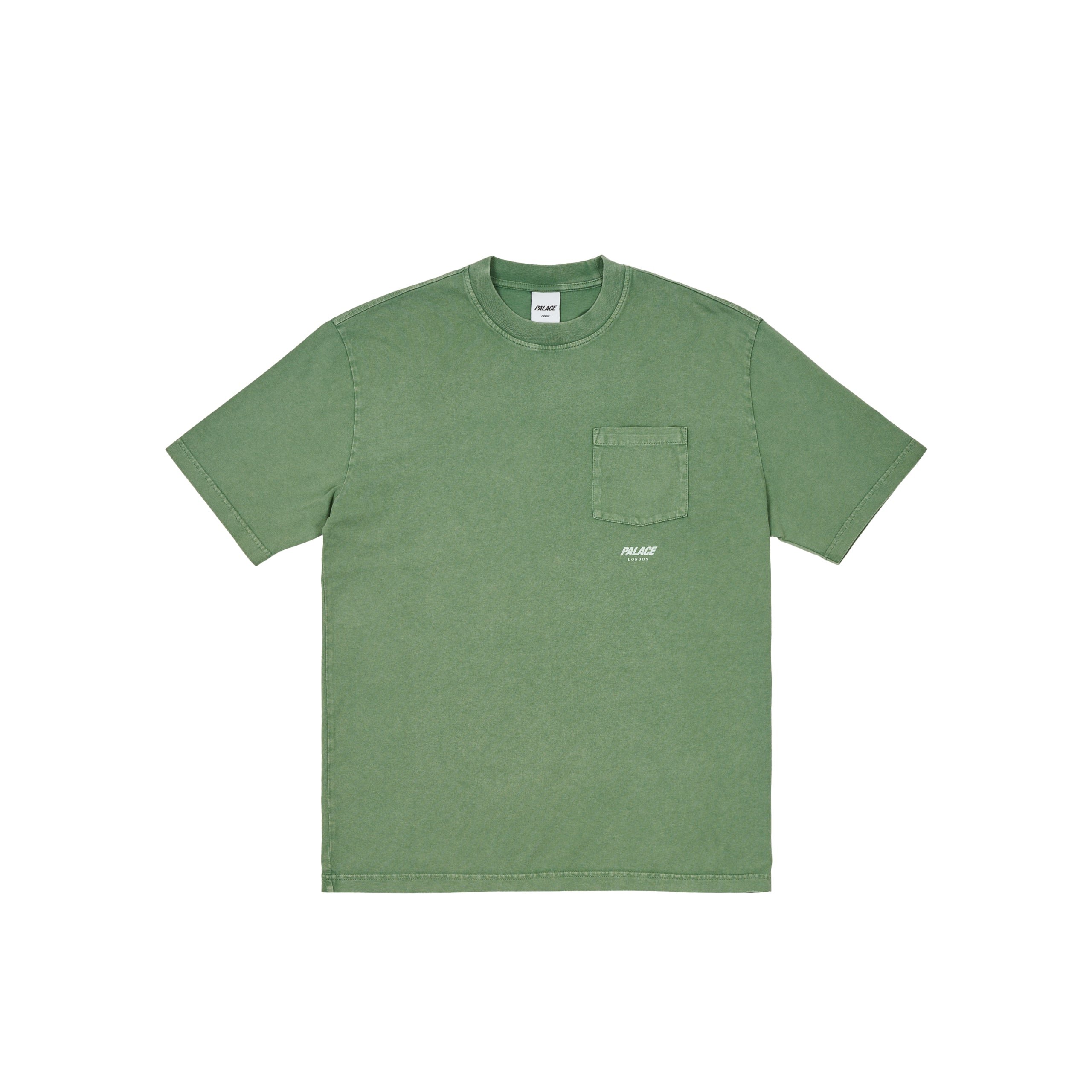 PIGMENT POCKET T-SHIRT GREEN