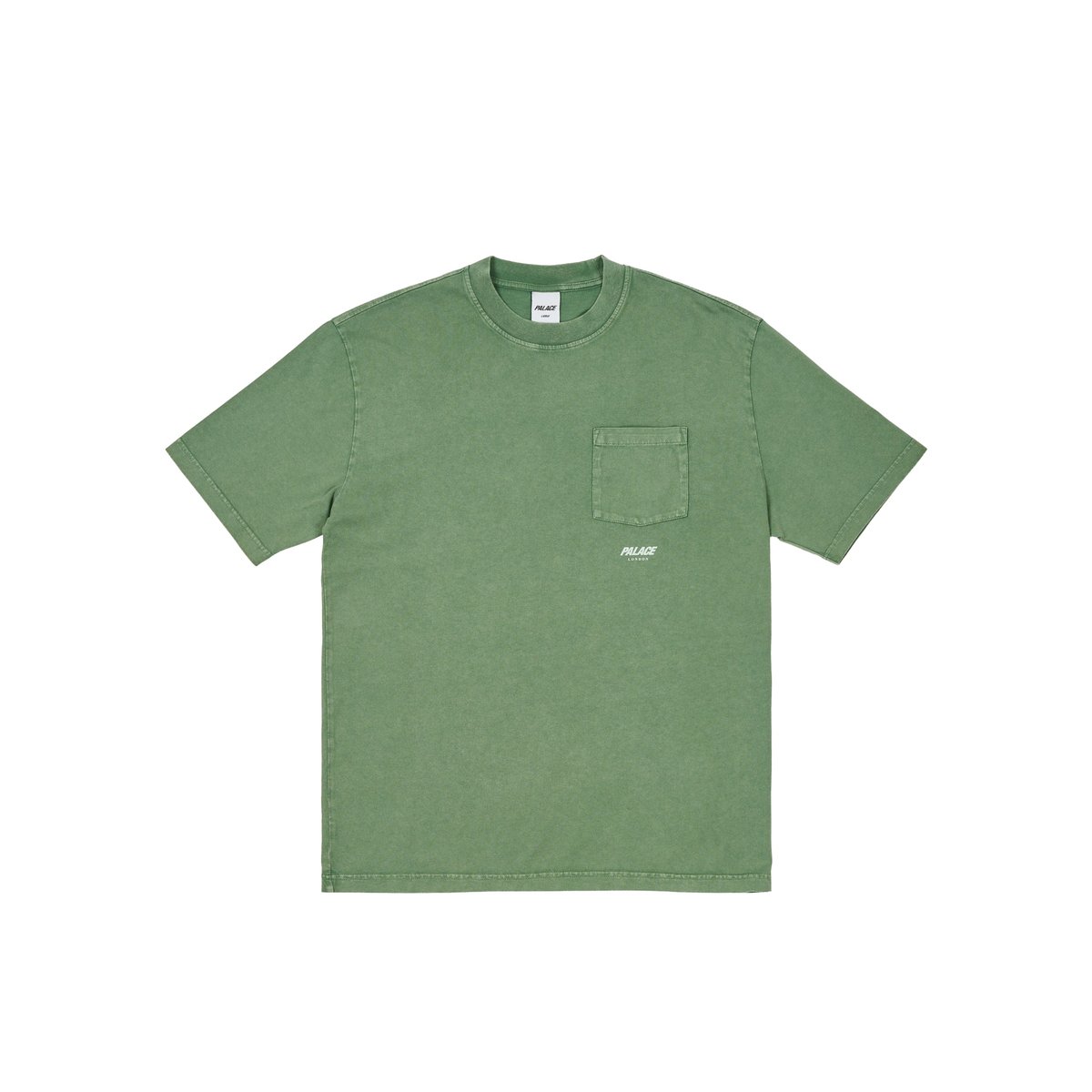 Palace PIGMENT POCKET T-SHIRT GREEN (Summer 2024) - $68.00