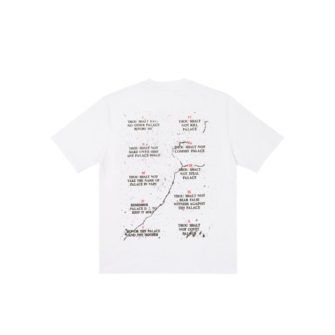 Palace SAVE THYSELF T-SHIRT WHITE - Colorway