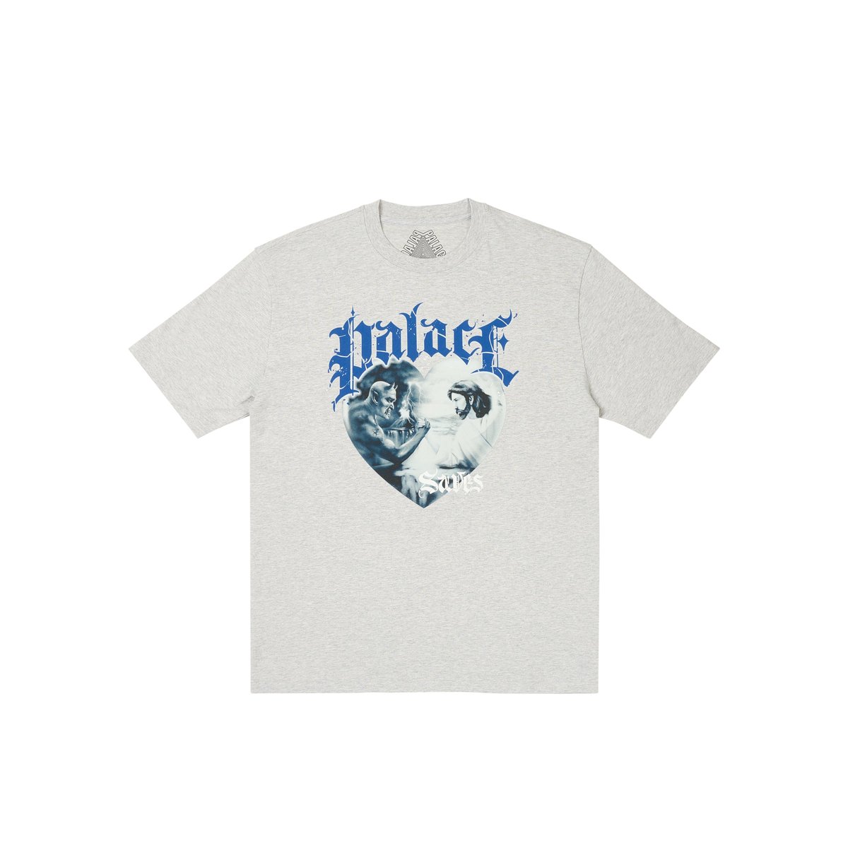 SAVE THYSELF T-SHIRT GREY MARL