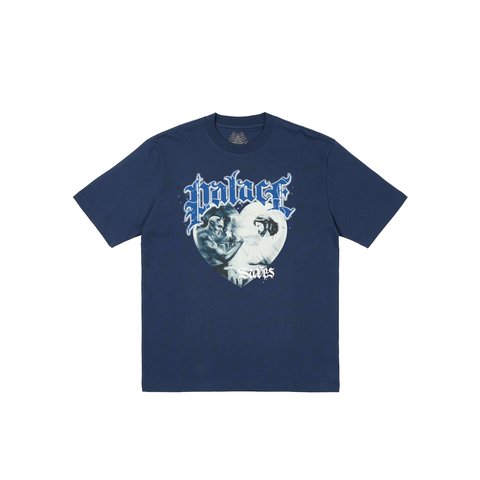 SAVE THYSELF T-SHIRT NAVY