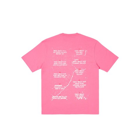 Palace SAVE THYSELF T-SHIRT FRUITY PINK - Colorway
