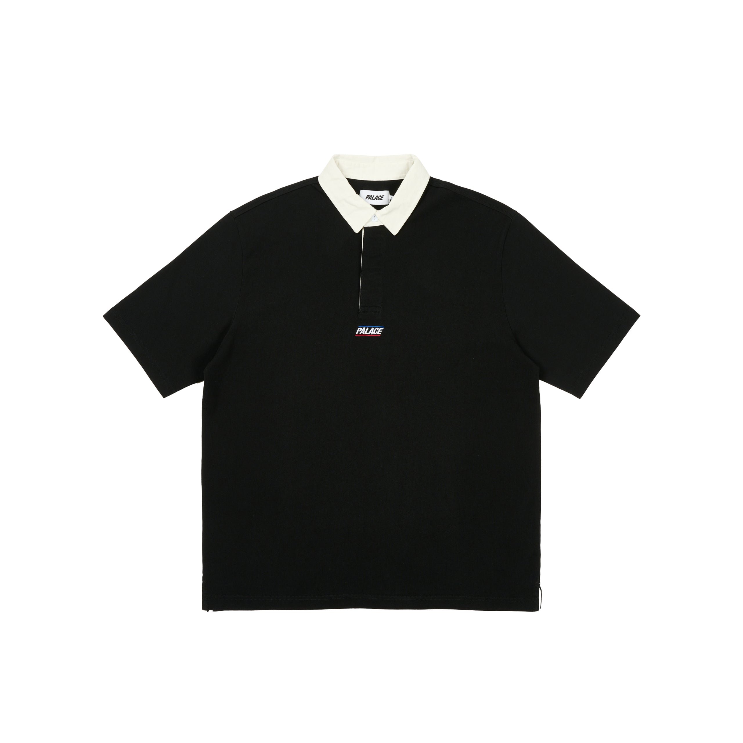 WIDE RUGBY POLO BLACK