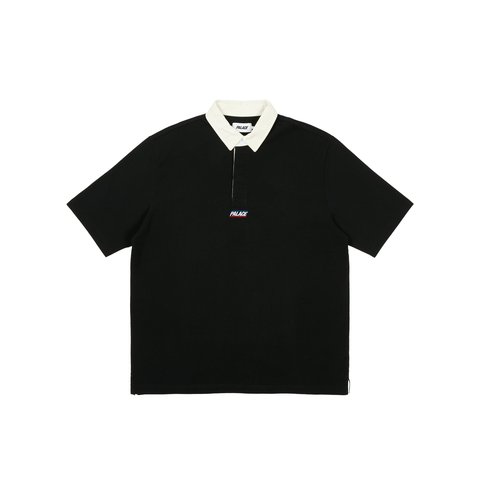 WIDE RUGBY POLO BLACK