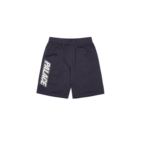 MESH BORDER SHORT BLACK
