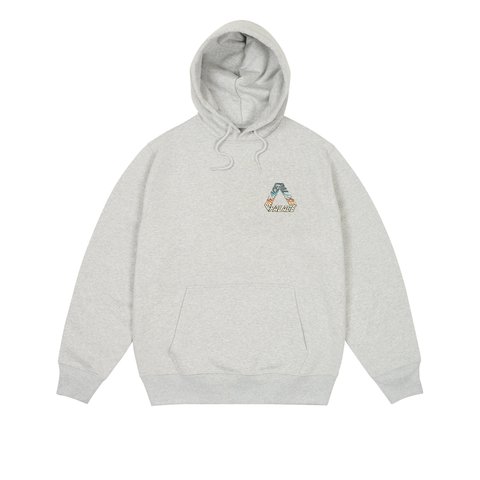 Palace CHROME P3 HOOD GREY MARL - Colorway