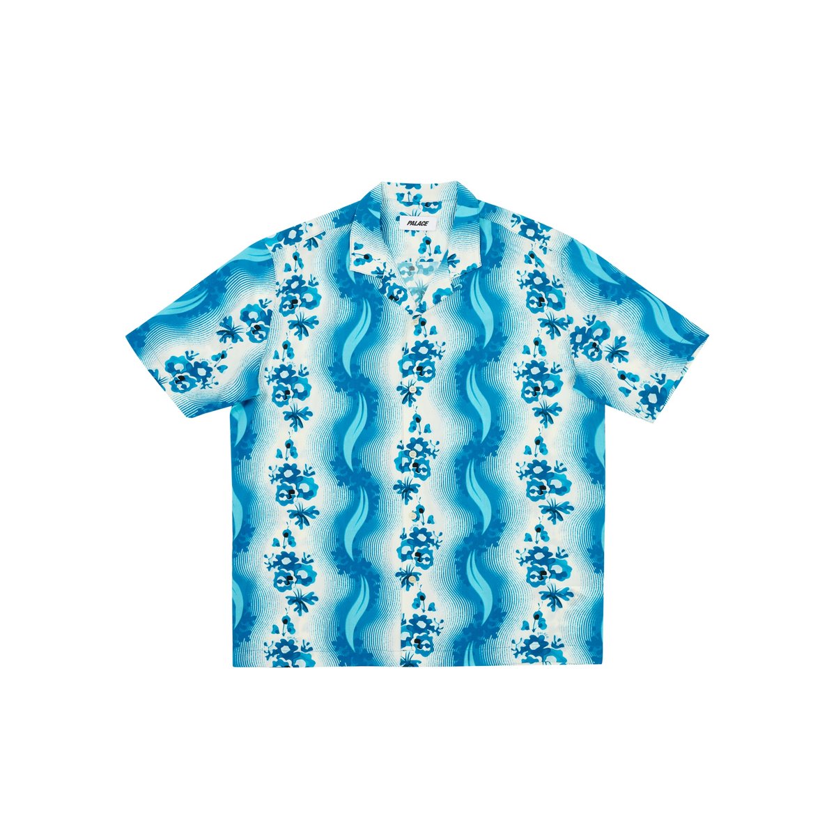 HIGH WAVE SHIRT BLUE