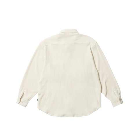 WAFFLE SHIRT OFF WHITE