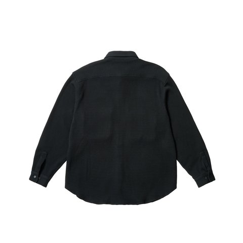 WAFFLE SHIRT BLACK
