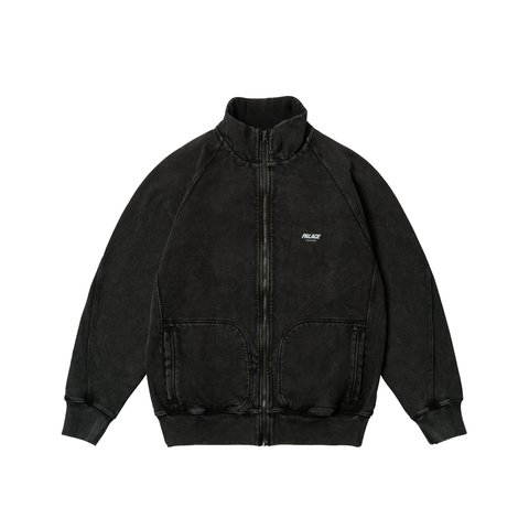 Palace PIGMENT WASH PALACE LONDON ZIP FUNNEL BLACK - €158.00