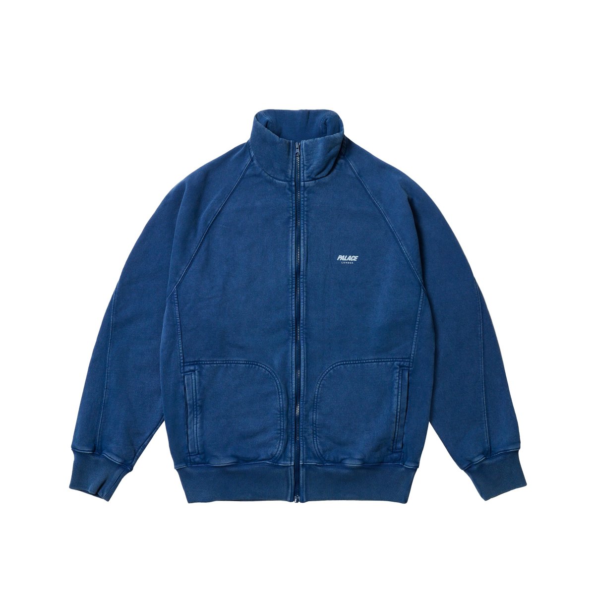 Palace PIGMENT WASH PALACE LONDON ZIP FUNNEL NAVY (Summer 2024) - €158.00