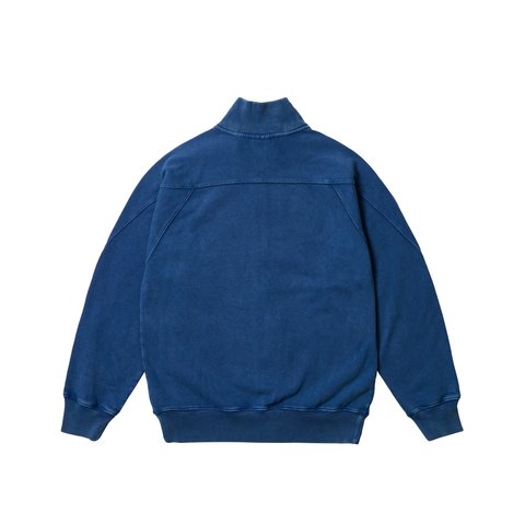 Palace PIGMENT WASH PALACE LONDON ZIP FUNNEL NAVY - Colorway