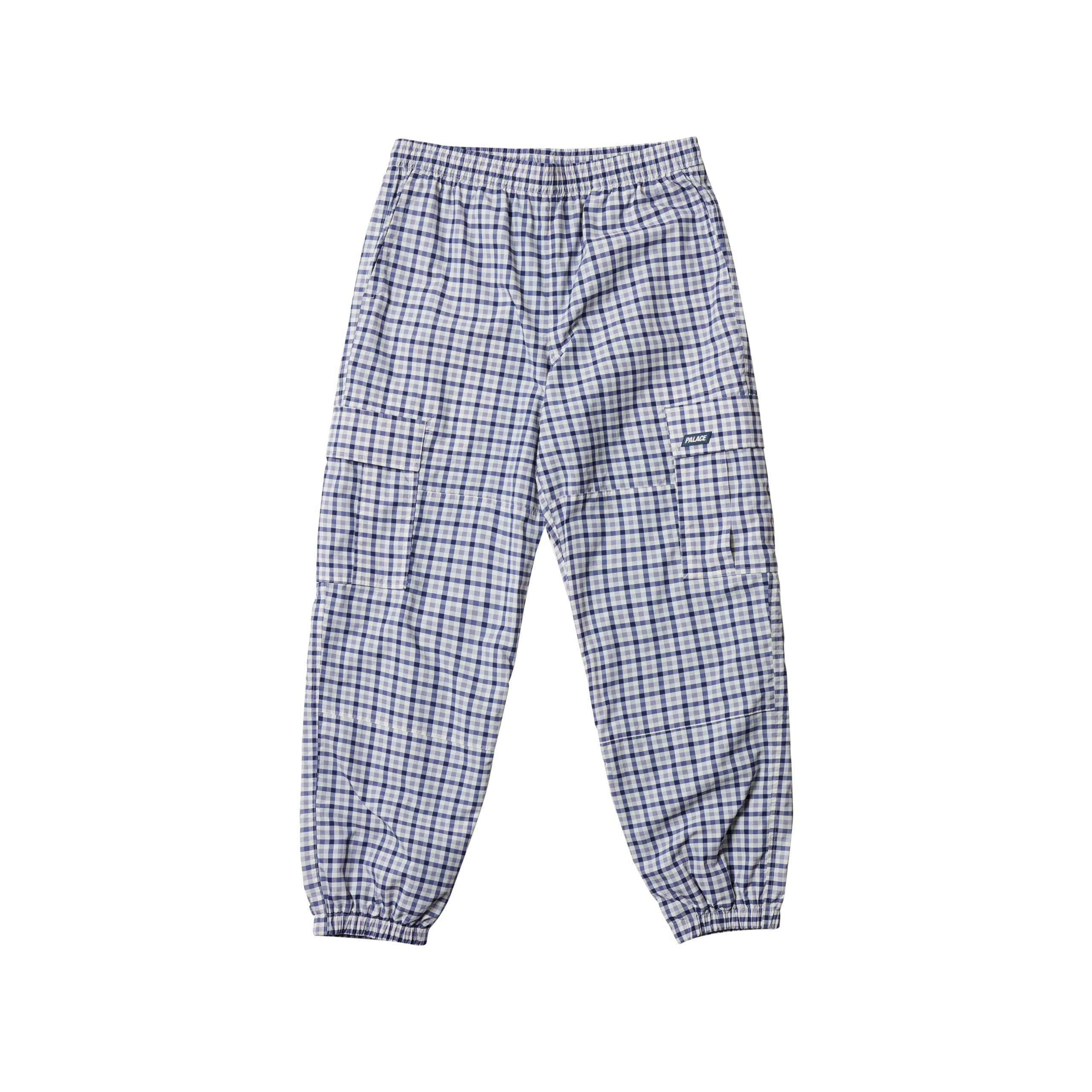 LIGHTER SHELL CARGO BLUE GINGHAM CHECK