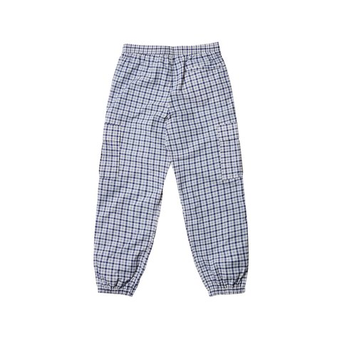 Palace LIGHTER SHELL CARGO BLUE GINGHAM CHECK - Colorway