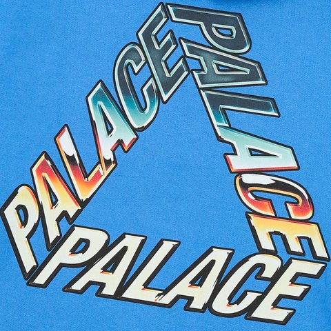 Palace CHROME P3 HOOD PALATIAL BLUE - Colorway