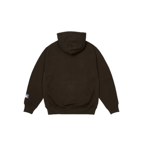 Palace ARC APPLIQUE HOOD BLACK - Colorway