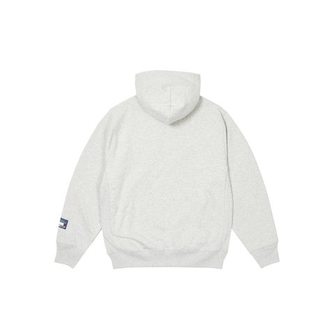 Palace ARC APPLIQUE HOOD GREY MARL - Colorway