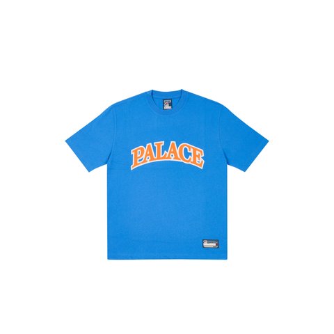 Palace ARC APPLIQUE T-SHIRT PALATIAL BLUE - Colorway