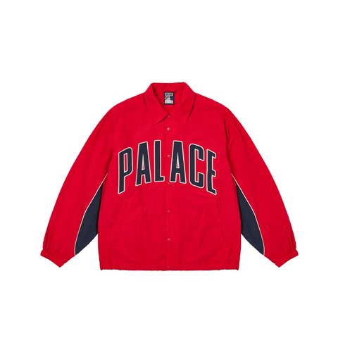 Palace ARCHWAY COACH JACKET TRUEST RED - Colorway