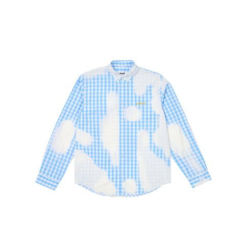 Palace BLEACHED OUT SHIRT BLUE - Colorway