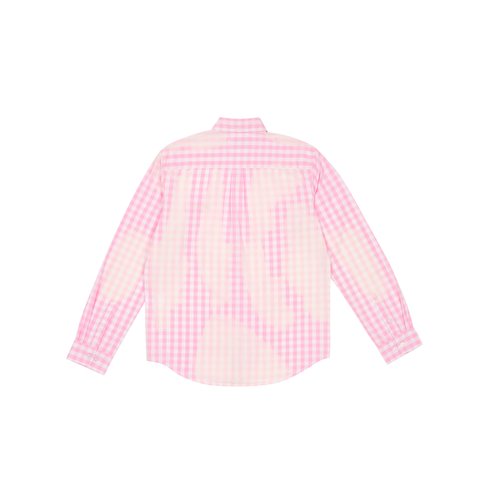 Palace BLEACHED OUT SHIRT PINK - Colorway
