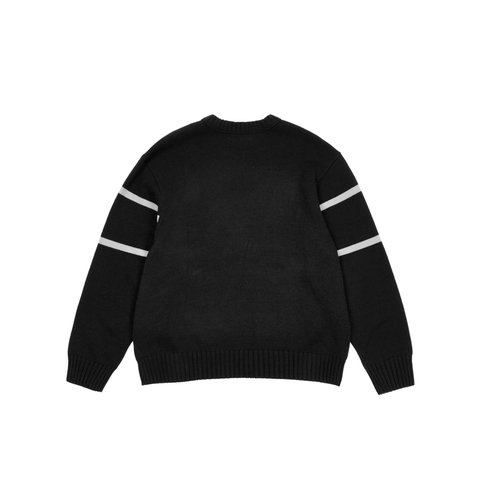 Palace BLOCKY KNIT BLACK - Colorway