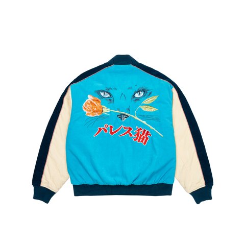 Palace CAT EYE BOMBER JACKET REAL TEAL - Colorway