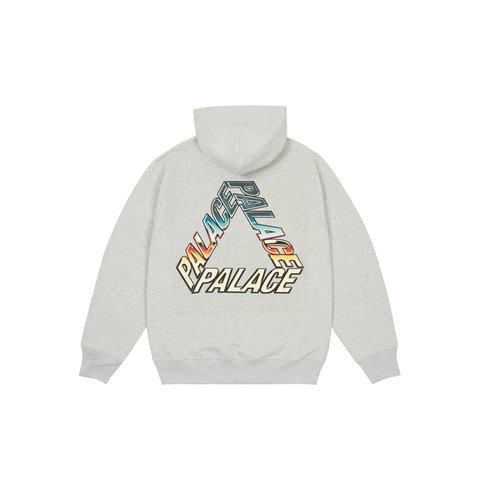 Palace CHROME P3 HOOD GREY MARL - Colorway