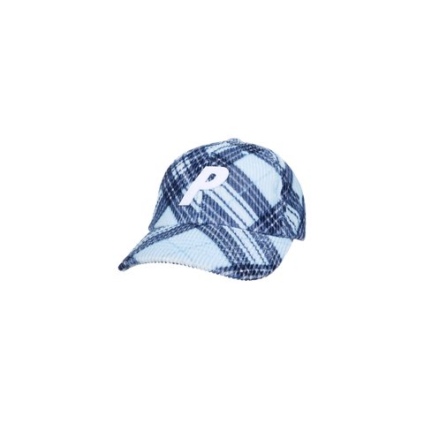 Palace CORDUROY P 6-PANEL BLUE BIAS CHECK - Colorway