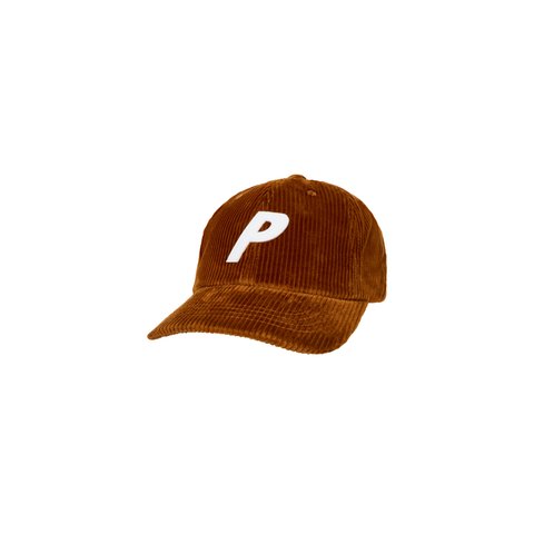 Palace CORDUROY P 6-PANEL BROWN - Colorway