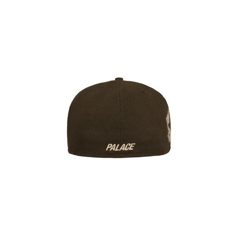 Palace DRAGON P NEW ERA LP 59FIFTY BROWN - Colorway
