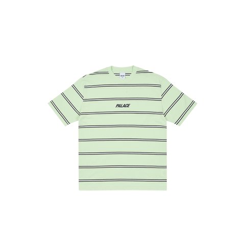 DUO STRIPE T-SHIRT LIME