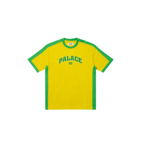 Palace FLAG T-SHIRT YELLOW - Colorway