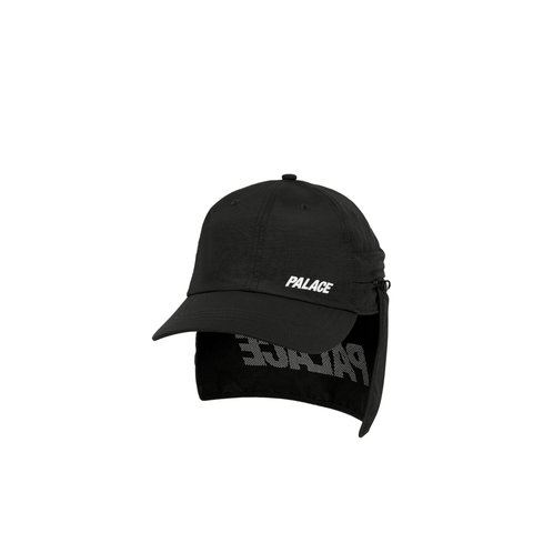 Palace FONT SHELL NECK SAVER 6-PANEL BLACK - Colorway
