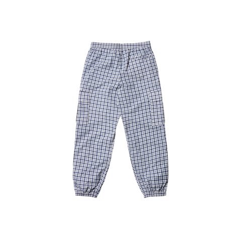 Palace LIGHTER SHELL CARGO BLUE GINGHAM CHECK - Colorway