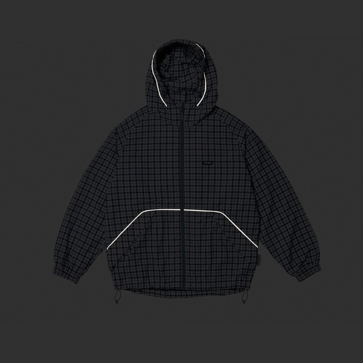 LIGHTER SHELL JACKET BLUE GINGHAM CHECK - Palace