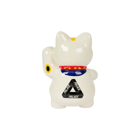 LUCKY CAT MONEY BANK WHITE